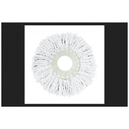 Refil Mop Giratório Casabella, 1 Unidade, Branco