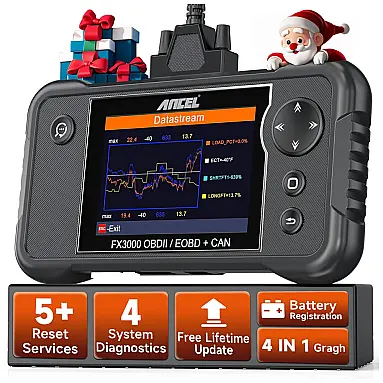 Scanner Automotivo FX3000 OBD2 Transmissão
