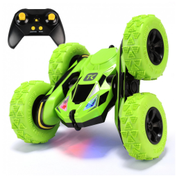 Carrinho de Controle Remoto para Adultos Off Road Até 15 km por hora, Recarregável, Escala 112, THREEKING, Verde