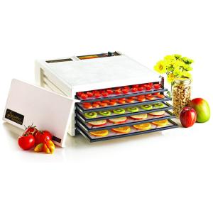 Desidratador de Alimentos, 5 bandejas, Médio, 110v, EXCALIBUR 3500W, Branco