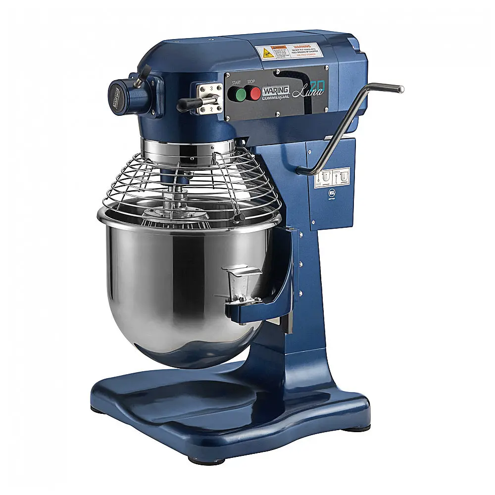 Waring Luna WSM20L Batedeira Planetária Comercial 20L Azul 1.01 CV 110V