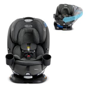Cadeira de Bebe para Carro 3 em 1 com Rotação de 360°, Reforço de Encosto Alto, para Recém-Nascidos e Crianças de Até 45kg, Graco Turn2Me