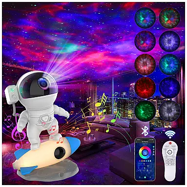 Projetor de Galáxia Astronauta com
