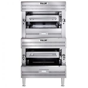 Grelha Dupla Vertical Infravermelha/Cerâmica Vulcan VIB2-LP Gás GLP 64x65 cm 197.500 BTU