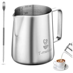 T melove Jarra Leiteira Cremeira 350 mL Aço Inoxidável de Grau