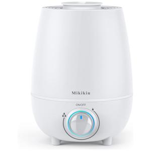 Mikkin Umidificador Ultrassônico Portátil 3L até 24H, 110v, MIKIKIN ME 701M, Branco