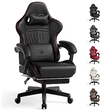 Cadeira Gamer Reclinável e Giratória