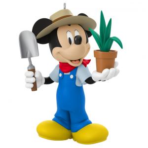 Enfeite de Natal Hallmark Keepsake 2025, Disney All About Mickey! Jardineiro Mickey, Presente para Fãs da Disney