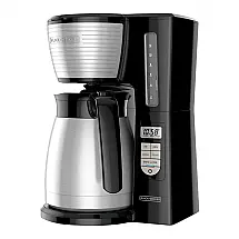 Cafeteira Elétrica Programável 1 2.8L de Aço Inoxidável, 110v, BLACKDECKER CM2045B 1, Preto