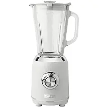 Liquidificador Retro 1,6 Litros de Capacidade com 5 Velocidades 550W, 110v, HADEN 75062, Branco