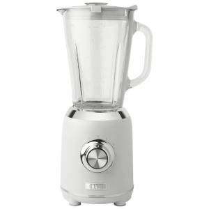 Liquidificador Retro 1,6 Litros de Capacidade com 5 Velocidades 550W, 110v, HADEN 75062, Branco