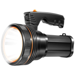 GLANDU Lanterna 1000LM á Prova DÁgua IPX64, 35W, c, USB, Preta