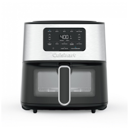 Air Fryer 5,68 Litros com 5 Predefinições e Controle Digital, Cuisinart AIR 200, 110V 1800W, Preta