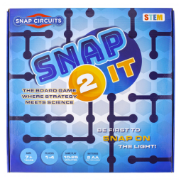 Snap Circuits SNAP 2 IT – Jogo de Tabuleiro Educacional de Eletrônica para Crianças a Partir de 7 Anos