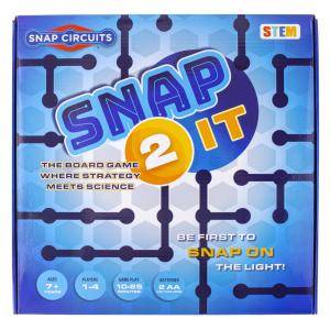 Snap Circuits SNAP 2 IT – Jogo de Tabuleiro Educacional de Eletrônica para Crianças a Partir de 7 Anos