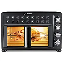 MOOSOO Fritadeira de Ar Elétrica Air Fryer sem Óleo 28L, Forno Multifuncional, 1600W, 110V