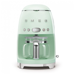 Cafeteira Gotejamento Smeg – 1,4 L Programável com Seletor de Aroma Verde Pastel, DCF02PGUK – 220V