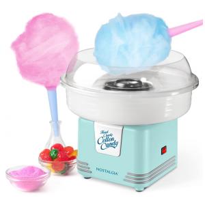 Nostalgia Retrô Máquina de Algodão Doce Elétrica Profissional com Estabilidade Extra, 110V, Azul