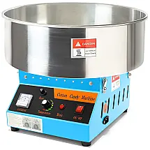 Display4top Máquina de Algodão Doce , Aço Inoxidável, 1080W, 110V, Azul