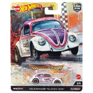 Carrinho Hot Wheels Volkswagen Fusca Clássico, Coleção Car Culture 25