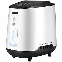 MLZH Concentrador de Oxigênio Portátil 7L, Funciona 24H, 110V, Branco
