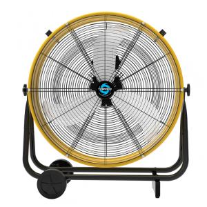 Ventilador de Piso Industrial com 3 Velocidades, 110V 220W, Tornado, Amarelo
