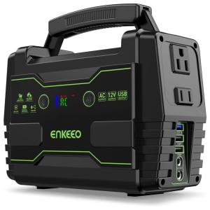 Estação de Energia Portátil Saída AC 100W DC 12V , 10A USB 5 9V , 2A Lanterna LED e Modo SOS