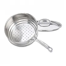 Panela a Vapor do Chef em Aço Inoxidável, Cuisinart 7116 20