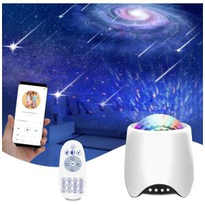 Luminária Projetor LED Luzes da Galáxia, Colorido, 110v, FANSBE, Azul