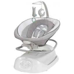 Cadeira de Balanço e Ninar Automática com 3 Velocidades e Músicas, GRACO 2060526, Branco