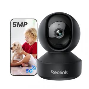 Câmera de Segurança Interna 4MP com Wi Fi e Detecção de Animais, REOLINK E1 Pro, Preta