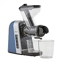MM400BL Espremedor Elétrico para Sucos com 2 Estágios de Extração, 200W, 110v, OMEGA MM400BL13, Azul