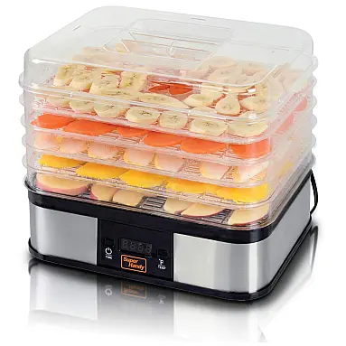 Desidratador de Alimentos, 5 Bandejas,