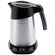 Chaleira Elétrica Controle de Temperatura 1.5 L, 1500W Aço Inoxidável, INSTANT POT Zen 1.5L Kettle, Prateado