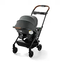Cadeirinha Graco GoMax Next Gen Sistema de Viagem Preta com Carrinho Compacto Ultraleve 1,8 a 13,6 kg