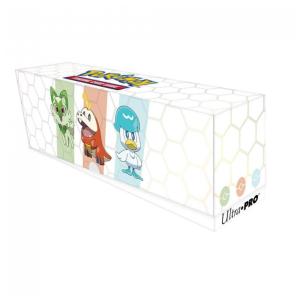 Kit Completo Ultra Pro Pokémon Paldea First Partner com Playmat, 65 Protetores de Cartas, Caixa de Baralho e Estojo de Colecionador