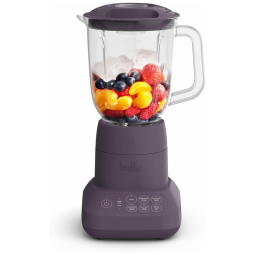 Liquidificador de Bancada e Espremedor com 10 Velocidades, Capacidade de 1,4L e Lâmina de Aço Inoxidável, 110V 450W, BELLA, Roxo