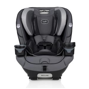 Cadeira de Bebê para Carro EveryFit Conversível 4 em 1 10 Anos de Uso, Peso 2 a 18 kg, EVENFLO 39312378, Preto