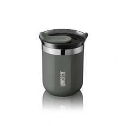 WACACO Copo para Café 180 mL Isolado a Vácuo Aço Inox Duplo com Tampa, Cinza Escuro