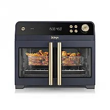 Forno de Bancada Ninja FO101 Air Fryer Porta Dupla 10-em-1 19,2L Azul-Acinzentado (Cyberspace) 110V