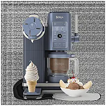 CREAMi Scoop Swirl Soft Serve Ice Cream Machine in Navy