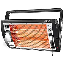 Aquecedor Elétrico Portátil Silencioso e com Aquecimento Rápido, 750 00W, 110v, SHINIC FP442 15, Branco