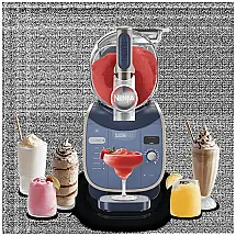 SLUSHi MAX Slushie Machine in Blue. 12 Servings
