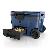 Caixa Térmica Ninja FrostVault FB245BL 42,6 L 42,6L com Rodas Azul Lakeshore Compartimento Seco