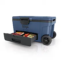 Caixa Térmica Ninja FrostVault FB265TL 61,5 L Com Rodas Azul Acinzentado