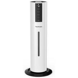 Umidificador Ultrassônico Portátil 8L, Área 50 m2, com Aromaterapia, Silencioso, TOUTOUAN, Branco