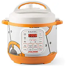 Panela de Pressão Elétrica Capacidade 2.8L Aço Inoxidável, INSTANT POT Star Wars 110 0033 01, Branco