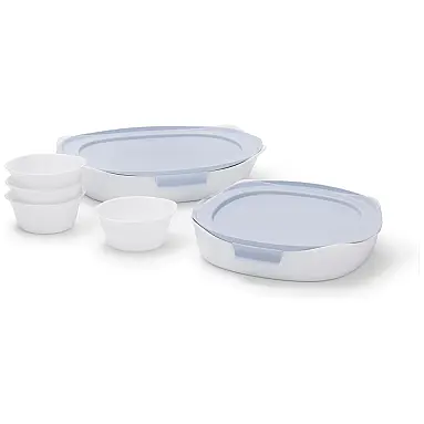 Conjunto Assadeiras de Vidro para