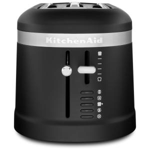 Torradeira Elétrica KitchenAid KMT5115BM , Com Alavanca de Elevação, 4 Fatias, Preto Fosco 110V