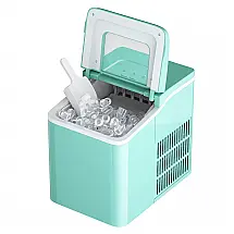 Máquina de Gelo MAT até 11 kg em 24H Portátil, 110v, GOPLUS, Verde